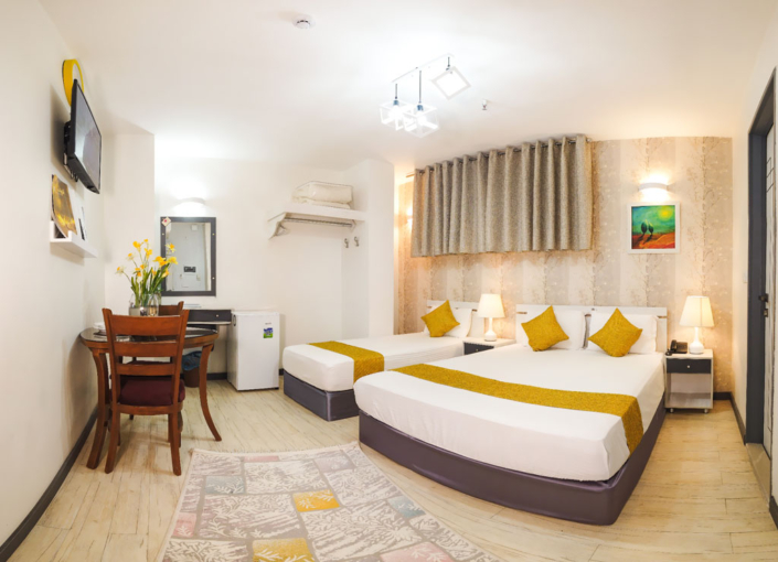 اتاق سه تخته هتل آفتاب اصفهان